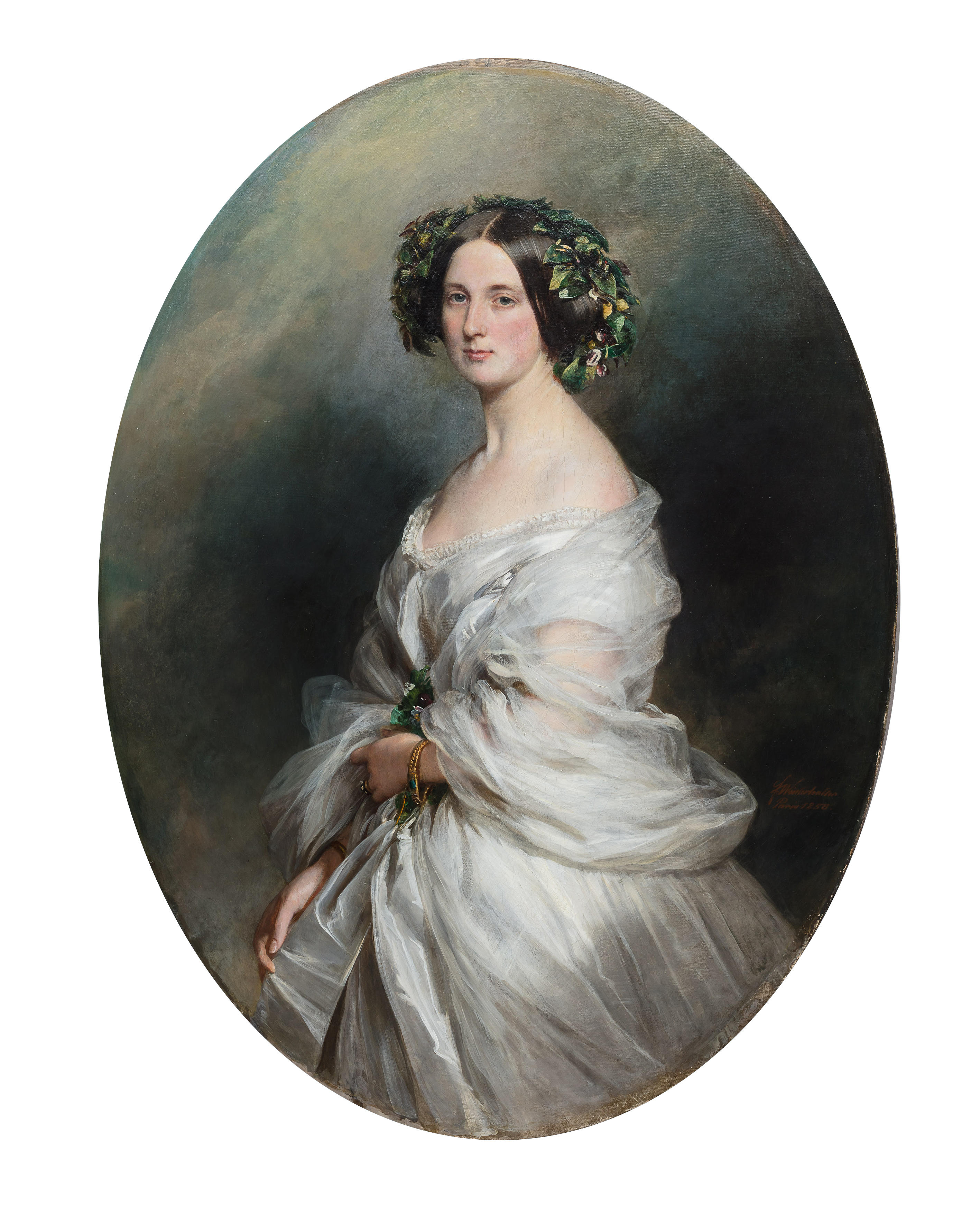 Portrait of Therese Freifrau von Bethmann, née Freiin Vrints von Treuenfeld